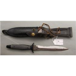 VINTAGE 1960s GERBER MK2 COMBAT KNIFE/
