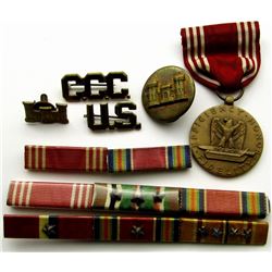 WWII US ARMY ENGINEERS RIBBON BAR,