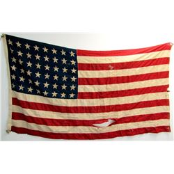 WWII ERA 48 STAR AMERICAN FLAG