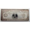 Image 1 : 12ozt SILVER BAR DESIGNED LIKE $10,000 FRN