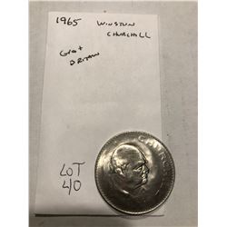 1965 Winston Churchill Large British Coin