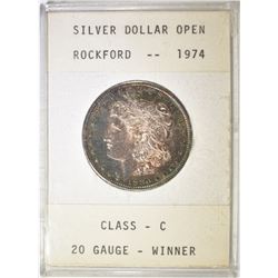 1880-S MORGAN DOLLAR CH BU COLOR