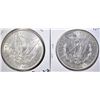 Image 2 : 1890 BU & 97 CH BU MORGAN DOLLARS