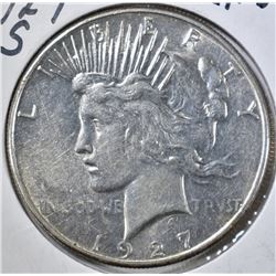 1927-S PEACE DOLLAR  CH BU  NICE