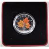 Image 1 : 2001 $5 COLORED AUTUMN MAPLE LEAF CANADA