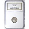 Image 1 : 1857-O SEATED DIME, NGC AU-58