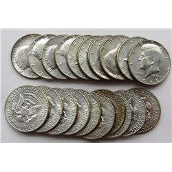 20 - BU KENNEDY HALF DOLLARS 40% SILVER
