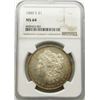 Image 1 : 1880-S Morgan Silver Dollar $ NGC MS 64 Nicely