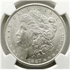 Image 2 : 1887-P Morgan Silver Dollar $ NGC MS 62