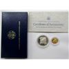Image 3 : 1987 TWO COIN GOLD & SILVER CONSTITUTION