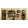 Image 1 : 1800s $10 OBSOLETE NOTE CANAL BANK