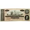 Image 1 : 1864 $20 CONFEDERATE STATES OF AMERICA