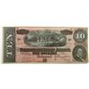 Image 1 : 1864 $10 CONFEDERATE STATES OF AMERICA