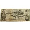 Image 1 : 1862 $1 CONFEDERATE STATES OF AMERICA