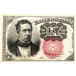 1874 TEN CENT FRACTIONAL NOTE