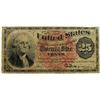Image 1 : 1863 TWENTY FIVE CENT FRACTIONAL NOTE