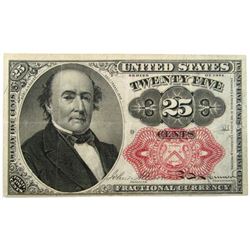 1864 TWENTY FIVE CENT FRACTIONAL NOTE
