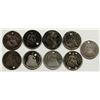 Image 1 : 9-SEATED HALF DIMES