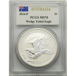 2014-P AUSTRAILIA WEDGE TAILED EAGLE