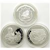 Image 1 : 3-AMERICAN MINT 20g .999 SILVER PF ROUNDS