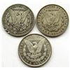 Image 2 : 3 - CIRC OR BETTER SILVER DOLLARS;