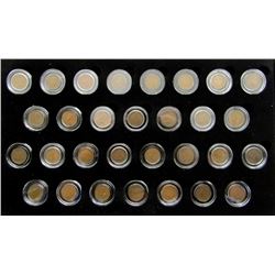 30-INDIAN HEAD CENTS 1880 THRU 1909