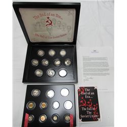 RUSSIAN 10 ROUBLES 1977 GOLD COIN & .999 PALLADIUM
