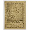 Image 2 : 1779 $50 CONTINENTAL CURRENCY