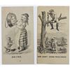 Image 1 : TWO EARLY MERCHANTS TRADE CARD TOKENS