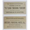 Image 2 : TWO EARLY MERCHANTS TRADE CARD TOKENS