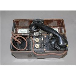 WWII Nazi Field Radio with Bakelite Case