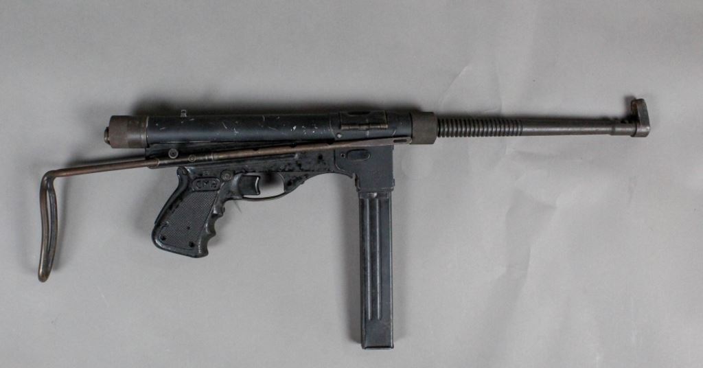 M2 Submachine Gun 9 Belgian Vigneron M2 SMG Display Machine Gun