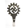 Image 1 : WWII Nazi German Labor Front Flagpole Topper