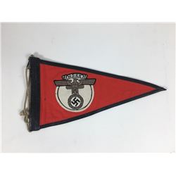 WWII Nazi NSKK Pennant
