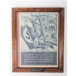 WWII Nazi Propaganda Poster