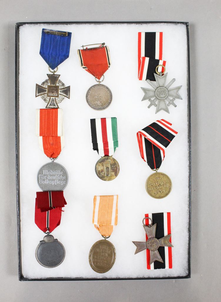 WWII German Medals w/ Ribbons