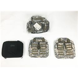 Box Lot of Tactical Pistol Cases