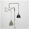 Image 1 :  Heinrich Siegfried Bormann Swivel-arm wall lamp,