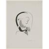 Image 1 :  Oskar Schlemmer Head in Profile Germany, c. 1920