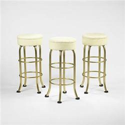  Warren McArthur stools, set of three Warren McAr