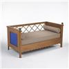Image 1 :  Jean Royere Croisillon daybed France, c. 1948 oa
