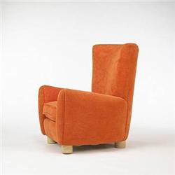  Jean Royere Relax armchair France, 1947 chenille