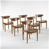 Image 1 :  Finn Juhl dining chairs, set of six Bovirke Denm