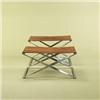 Image 1 :  Poul Kjaerholm PK 41 folding stools, pair E. Kol