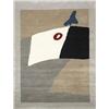 Image 1 :  Jean Arp Cercle Rouge tapestry Edition Marie Cut