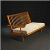 Image 1 :  George Nakashima Single Arm settee USA, 1960s Am