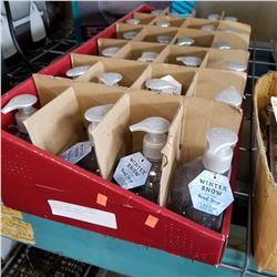 TRAY OF HAND SOAP IN PUMP ACTION CONTAINERS