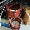 Image 1 : LOT OF LARGE PIPE COUPLINGS