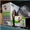 Image 1 : SELF CLEANING LITTER BOX, WINDOW BED, AND 2 PET DRINKING FOUNTAINS
