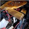 Image 2 : TRAY OF TOOLS, WOOD CLOCK AND MORE